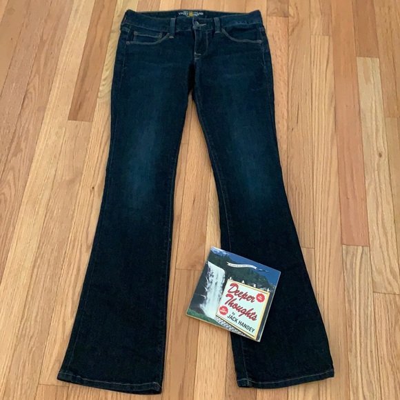 Lucky Brand Lola Boot Ankle Dark Wash Jeans 00/24 - Picture 2 of 6